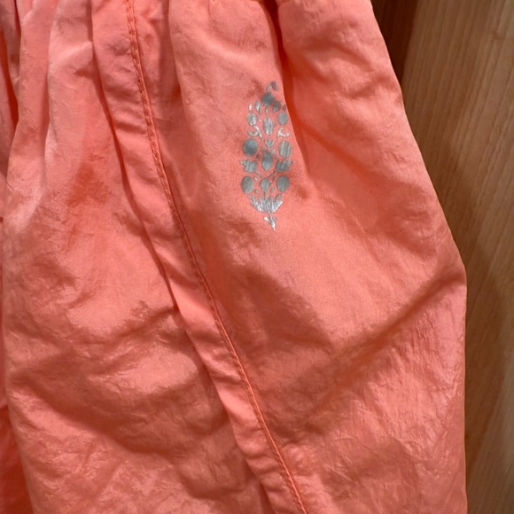 FP Movement Vibrant Orange Shorts with High Waist and Thick Waistband - Picture 2 of 9